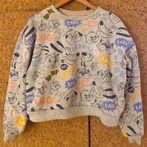 Disney “Critters” cropped sweatshirt, size M